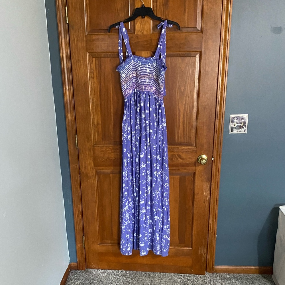 Free People Purple Floral Jumpsuit - Picture 6 of 9